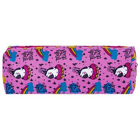 Пенал-косметичка ПИФАГОР, мягкий, "UNICORN", прямоугольный, 20х7х4 см, 229265 