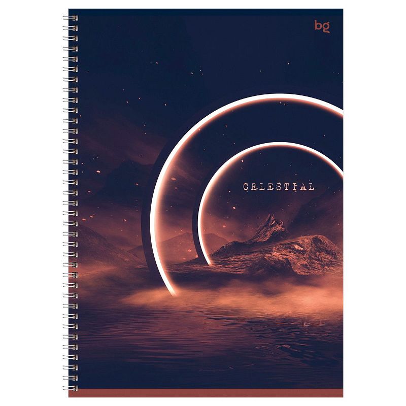 Тетрадь 96л., А4, клетка, на гребне BG "Celestial"