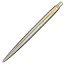 Ручка шариковая PARKER "Jotter Core Stainless Steel GT", ежедневник А5 черный, пакет, 880886