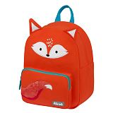 Рюкзак Först F-Kids "Fluffy Fox" 30*23*13см, 1 отделение, уплотненная спинка