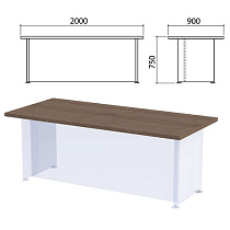 Столешница стола письменного "Приоритет", 2000х900х750 мм, лагос, К-905, К-905 лагос