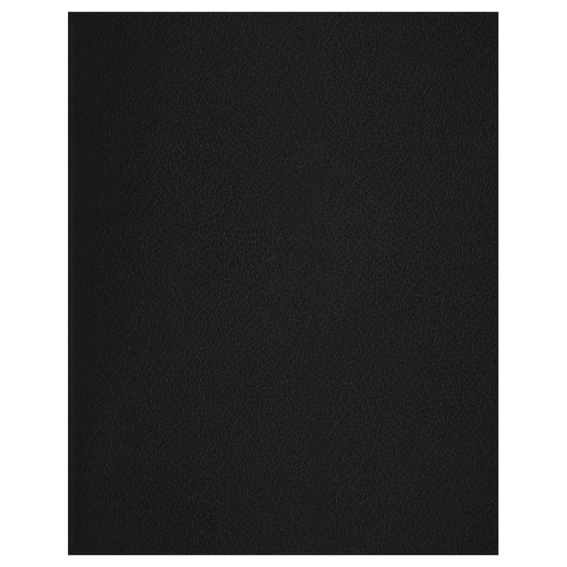 Тетрадь 96л., А4 клетка BG, бумвинил, черный