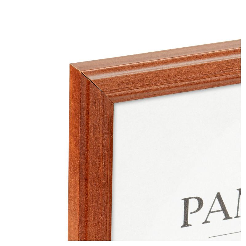 Рамка деревянная 30*40см, OfficeSpace, №1, акриловое небьющееся стекло, красное дерево