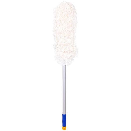 Швабра-рамка OfficeClean Professional, алюм. ручка 75-130см, насадка МОП хлопок (карманы) 40см