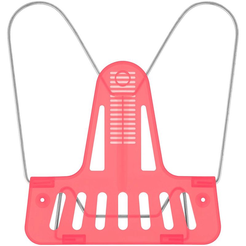 Подставка для книг СТАММ "Премиум", неоновая розовая 