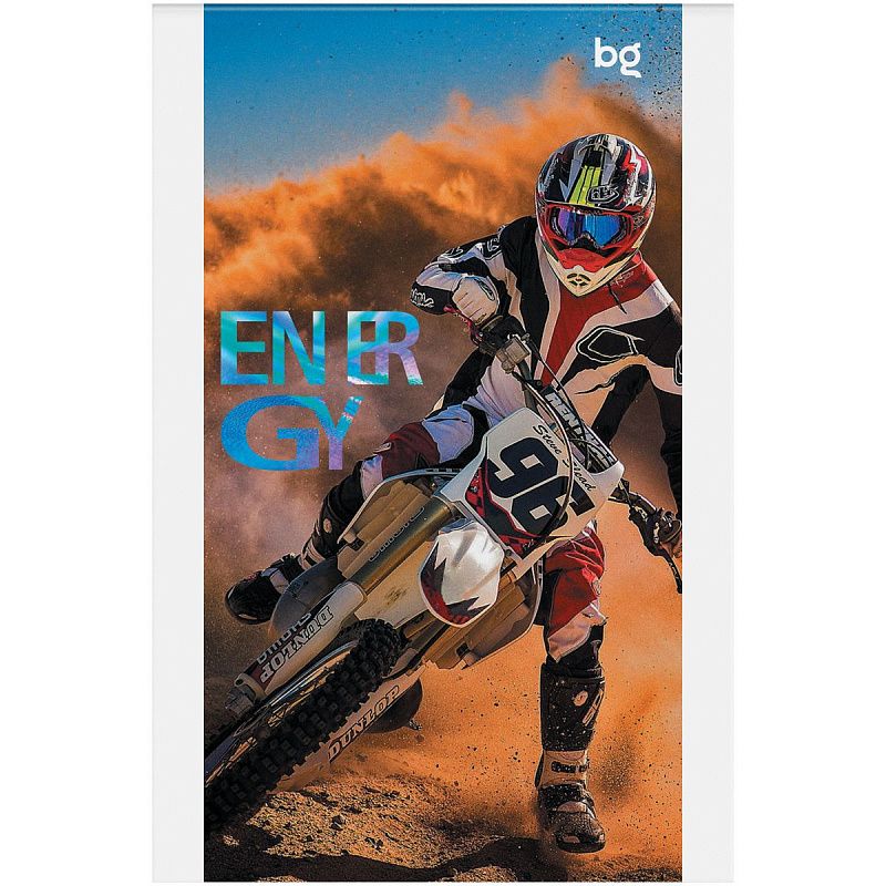 Блокнот А6 48л. на скрепке BG "Racing cars"