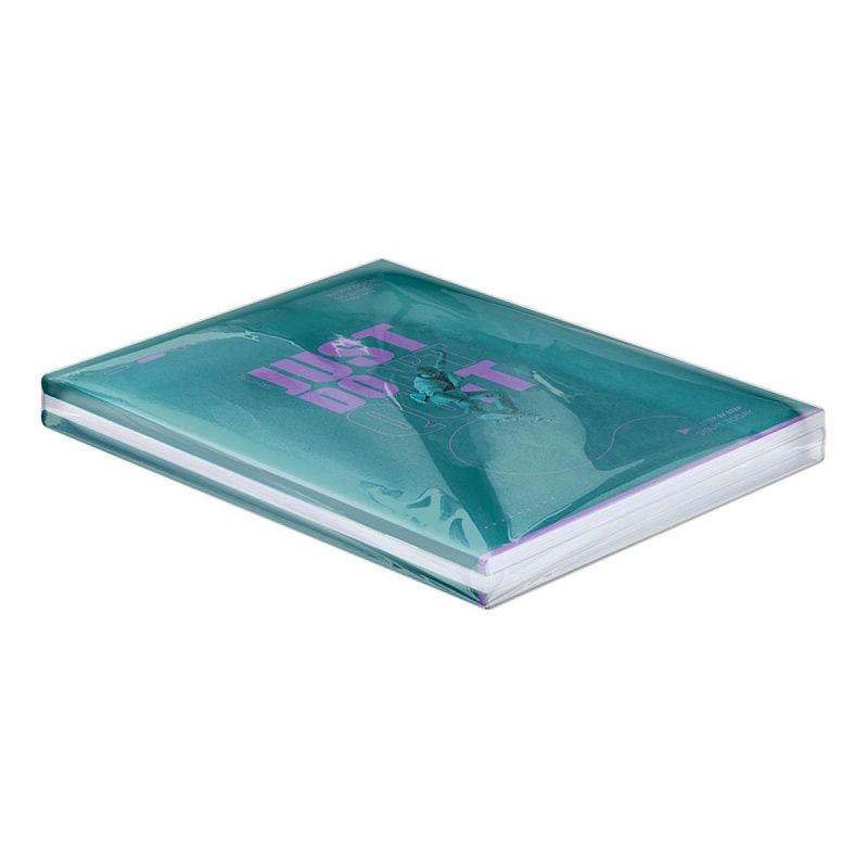 Тетрадь 96л., А4, линия BG "Начни с нуля", выб. лак