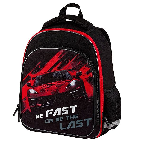 Ранец Berlingo Expert Plus "Fast Track" 38*29*15см, 2 отделения, 2 кармана, анатомическая спинка