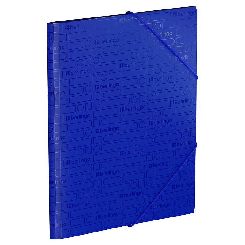 Папка на резинке Berlingo "Your Way" А4, 600мкм, синяя
