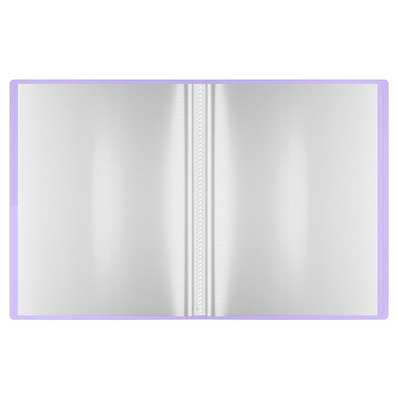 Папка с 30 вкладышами Berlingo "Haze", 17мм, 600мкм, с внутр. карманом, мятная, софт-тач 