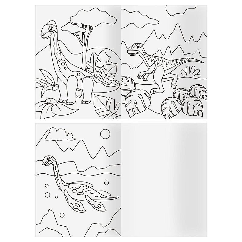 Раскраска А4,  8 стр. ТРИ СОВЫ "Раскраски для мальчиков"