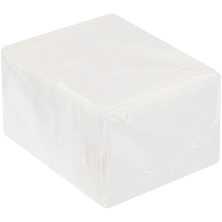 Салфетки бумажные диспенсерные OfficeClean (N2), 1-слойные, 17*17,5см, белые, пленка, 300шт. 