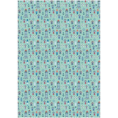 Упаковочная бумага глянц. 70*100см, MESHU "Мир техники", 80г/м2, ассорти 5 дизайнов