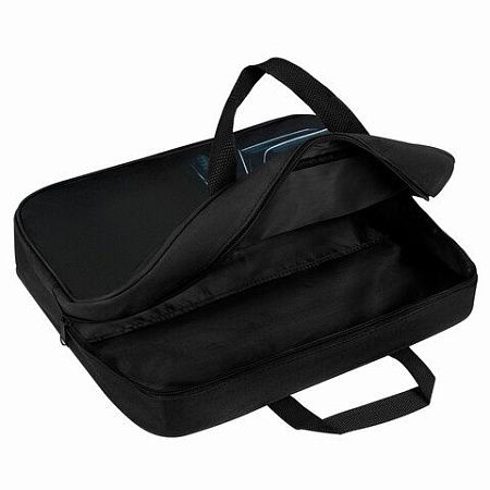 Папка на молнии с ручками BRAUBERG KIDS А4, 1 отделение, полиэстер, 80 мм, Dark car, 273315 