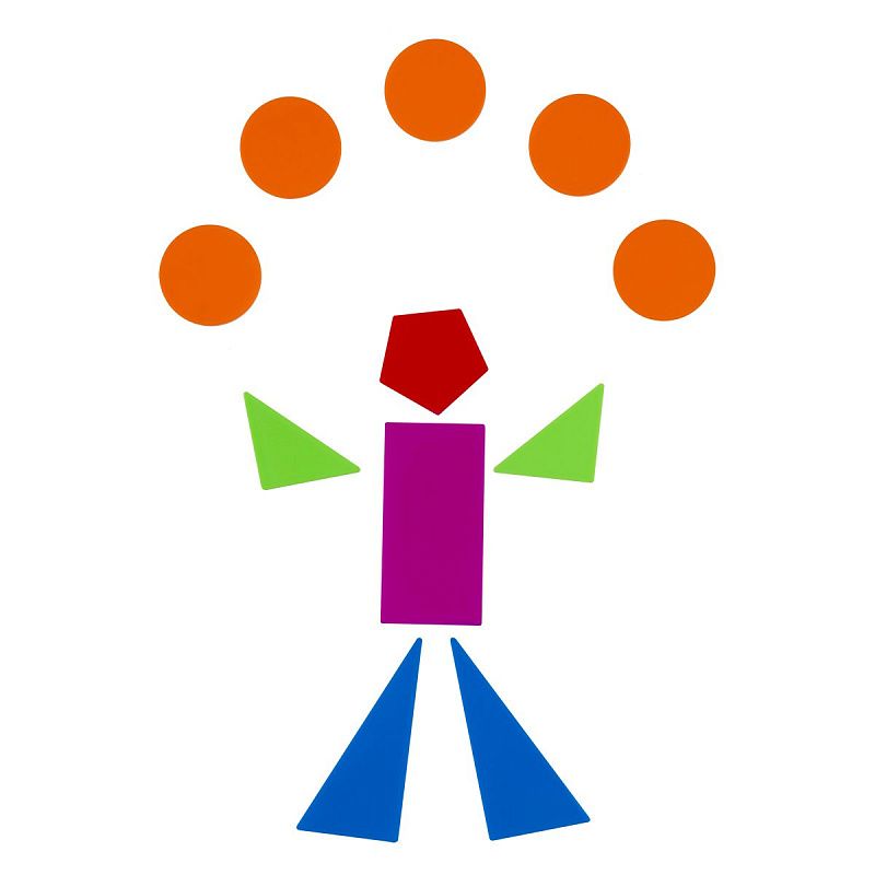 Касса цифр и счетных материалов СТАММ "Учись считать" с пятиугольником 