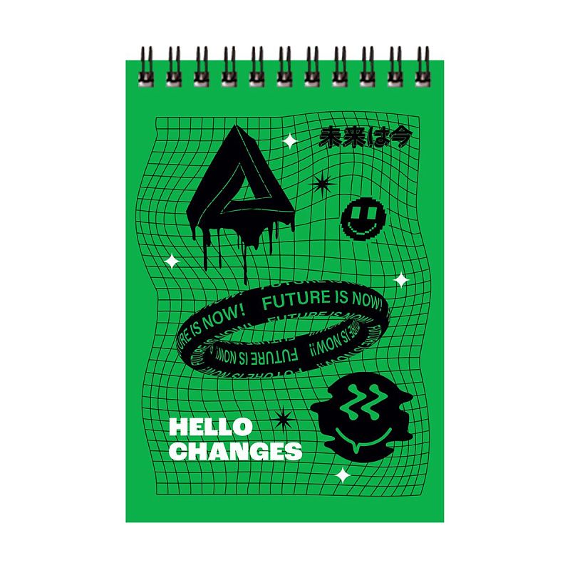 Блокнот А6 40л. на гребне BG "Illusion"