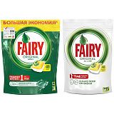 Капсулы для посудомоечной машины Fairy "All in 1. Лимон", 48шт. 