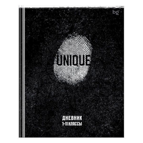 Дневник 1-11 кл. 48л. (твердый) BG "Уникальность", матовая ламинация, выб.лак