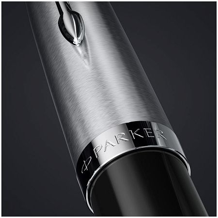 Ручка перьевая Parker "51 Black CT" черная, 0,8мм, подарочная упаковка 