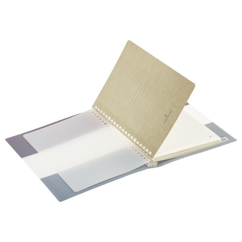 Тетрадь на кольцах А5, 80л., Greenwich Line "Disposition", пластиковая обложка, с разделителями