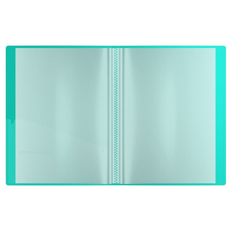 Папка с 10 вкладышами Berlingo "Your Way" А4, 17мм, 600мкм, мятная, с внутр. карманом 