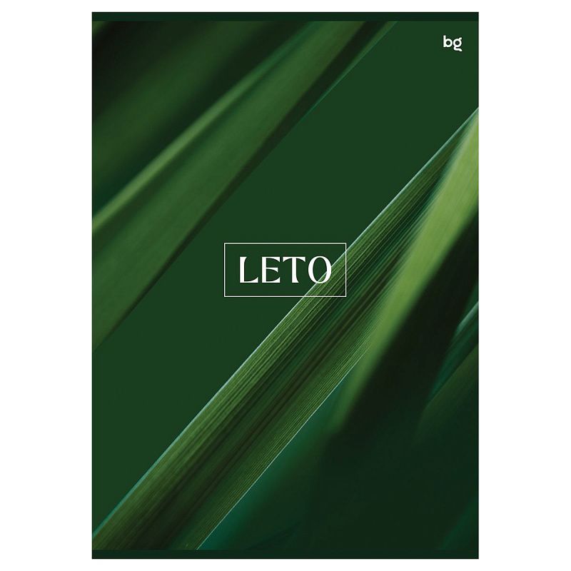 Тетрадь 48л., А4, клетка BG "Лето", эконом