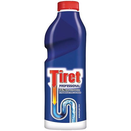 Средство для устранения засоров Tiret, гель, 1л 