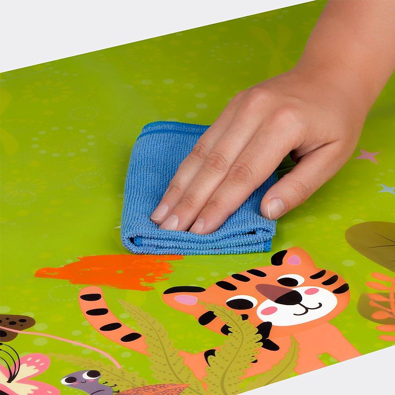 Клеенка для уроков труда Мульти-Пульти "Тигр", 50*70см, ПВХ