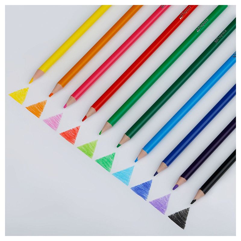 Набор для рисования ArtSpace 58 предм. подарочный бокс. 10цв скетч-маркер., 10цв каранд., 12цв флом., 12цв пастелей, 12цв воск.мелки., блокн., точилка