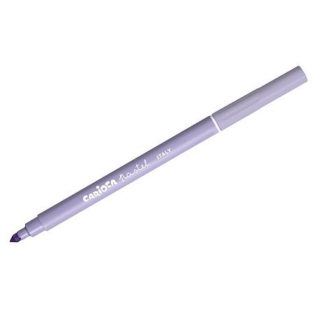 Фломастеры Carioca "Pastel", 08цв., смываемые, ПВХ, европодвес