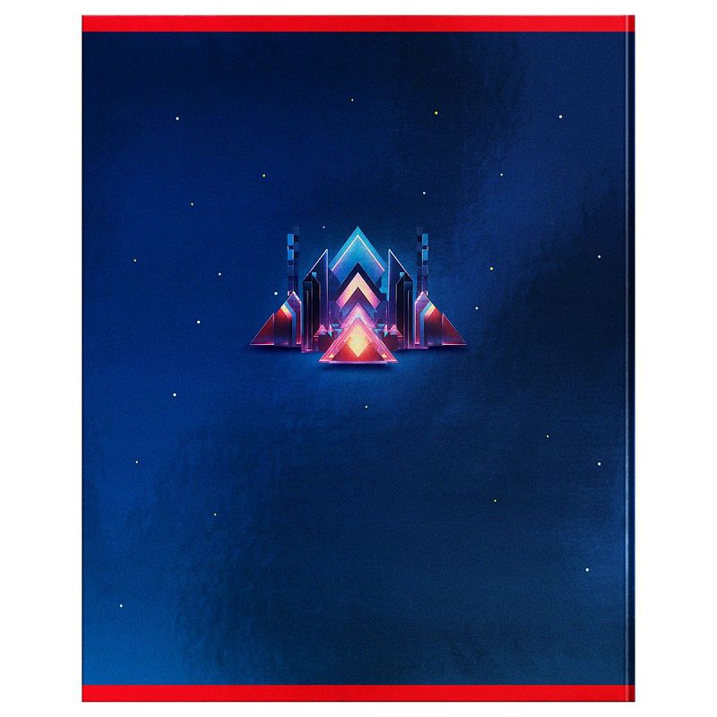 Тетрадь предметная 48л. BG "Мир будущего" - Геометрия, металлизированный картон