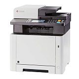 картинка МФУ лазерное ЦВЕТНОЕ KYOCERA M5526cdn "4 в 1" A4, 26 стр./мин, 50000 стр./мес., ДУПЛЕКС, АПД, сетевая карта, 1102R83NL0 от магазина