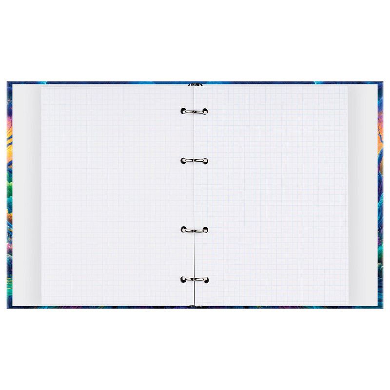 Тетрадь на кольцах А5, 120л., BG "Волшебная ночь", глянцевая ламинация