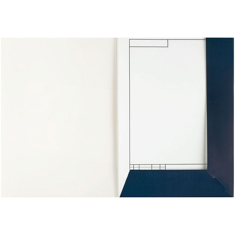 Папка для черчения BG, А4, 10л., с вертикальной рамкой, 160г/м2