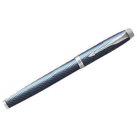 Ручка перьевая Parker "IM Premium Blue Grey CT" синяя, 0,8мм, подарочная упаковка 