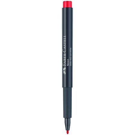 Маркер для декорирования Faber-Castell "Neon" цвет 121 ярко-красный, пулевидный, 1,5мм 