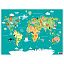 Настольное покрытие детское ArtSpace "World map", А3+