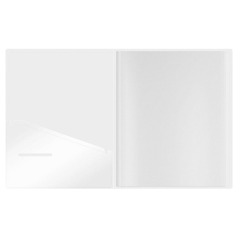 Папка с 60 вкладышами Berlingo "No Secret", 30мм, 700мкм, полупрозрачная, с внутр. карманом 