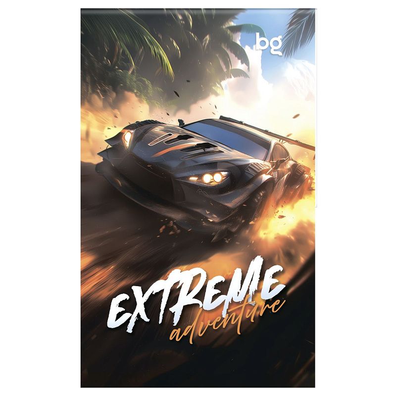 Блокнот А7 48л. на склейке BG "Жажда экстрима"