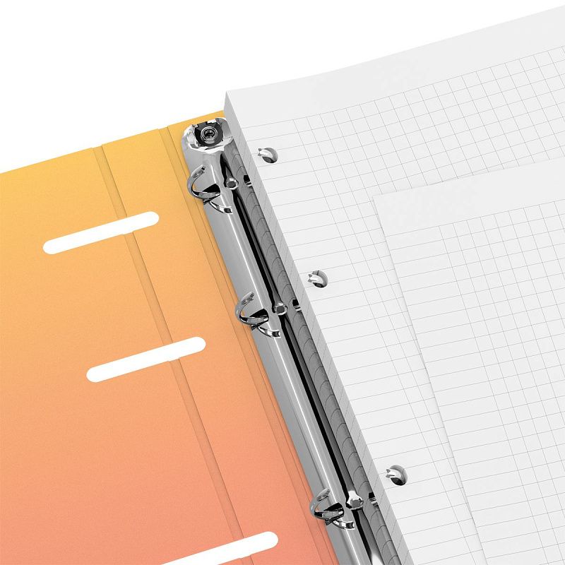 Тетрадь на кольцах А5, 120л., BG "Life is", картон, матовая ламинация