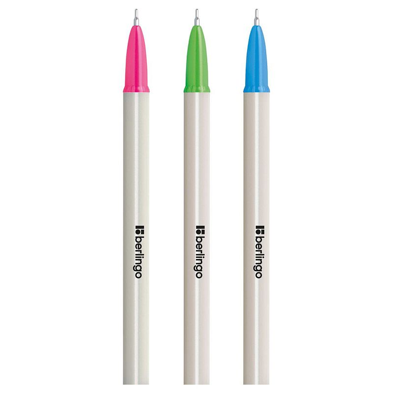 Ручка шариковая Berlingo "Perlamutik" синяя, 0,7мм 