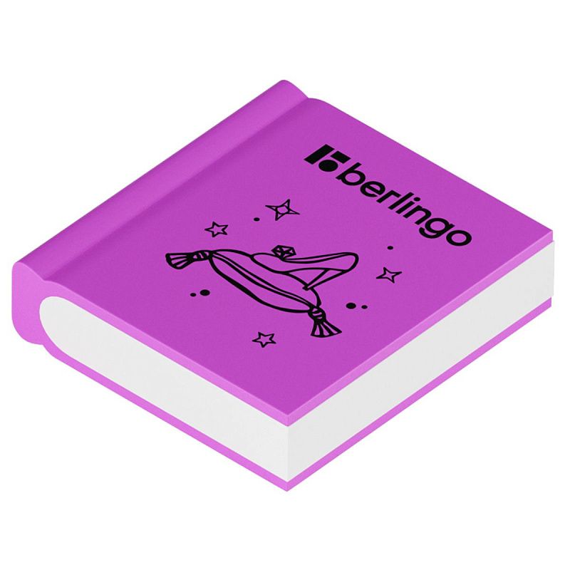 Ластик Berlingo "Fairy Tales", 4шт., термопластичная резина, 28*25*7мм, пакет с европодвесом 