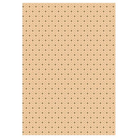 Упаковочная бумага глянц. 70*100см, MESHU "Strict lines", 80 г/м2, ассорти, 5 дизайнов