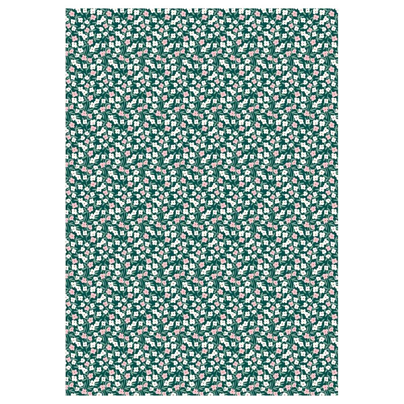 Упаковочная бумага глянц. 70*100см, MESHU "Meadow", 80 г/м2, ассорти, 5 дизайнов