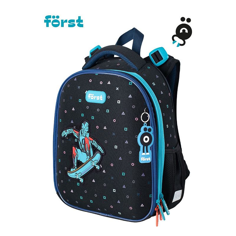 Ранец Först F-Top "Neo skater" 36*28*15см, 2 отделения, 2 кармана, анатомическая спинка 