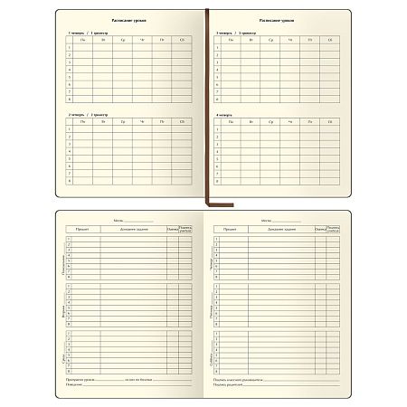 Дневник 1-11 кл. 48л. (твердый) BG "Sport. Basketball", иск. кожа, комбинирование материалов, тиснение фольгой, ляссе