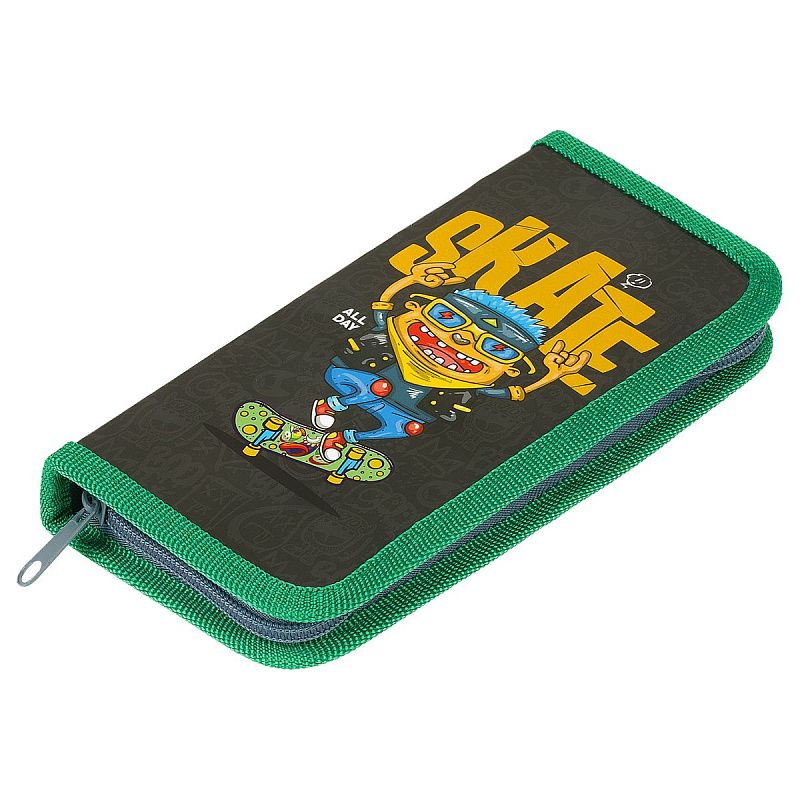 Пенал 1 отделение, 190*90 ArtSpace "Skate", ламинированный картон 