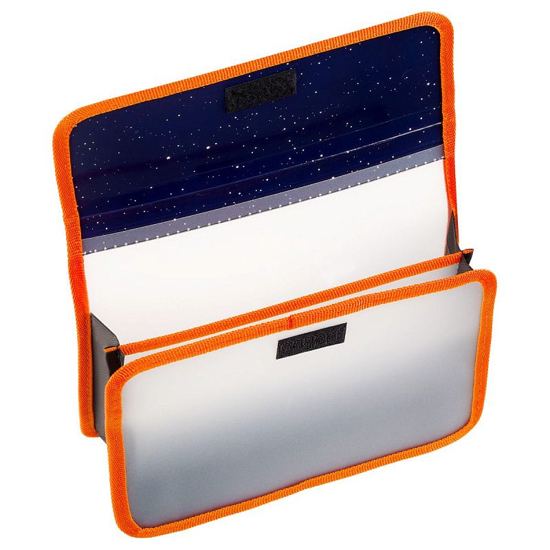 Папка для тетрадей 2 отделения, А5, ArtSpace "Up", пластик, на липучке 