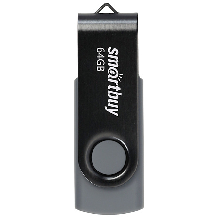 Память Smart Buy "Twist"  64GB, USB 2.0 Flash Drive, черный