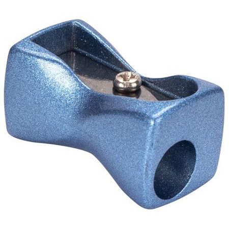 Точилка BRAUBERG "ZigZag", металлическая, корпус ассорти, 228457 